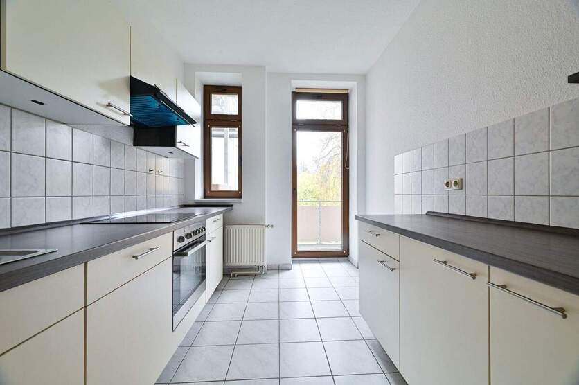 Moderne 2-Raum-Wohnung mit Balkon und Einbauküche - gepflegt wohnen auf dem Kaßberg! 2 zimmer