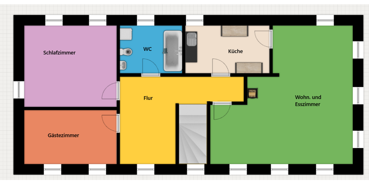 Lubachau - Familienglück im Grünen 7 zimmer