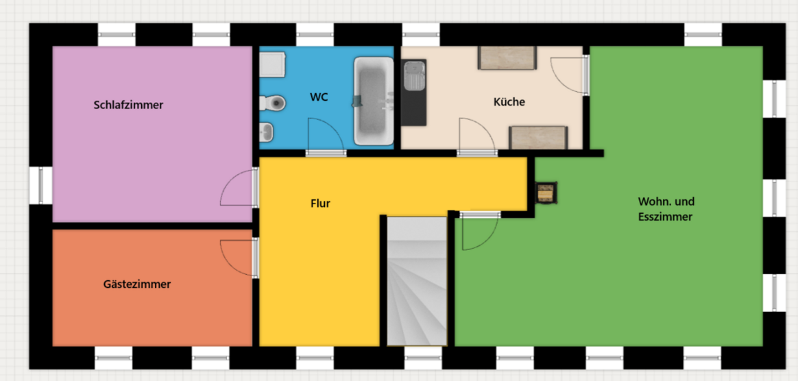Lubachau - Familienglück im Grünen 7 zimmer
