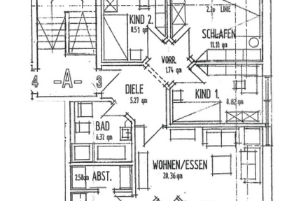 Wohnung zum Mieten in Wiefelstede 600 € 71.67 m²