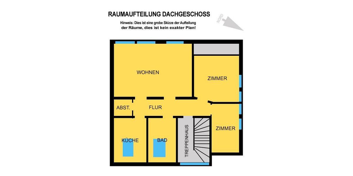 Dachgeschoßwohnung Sinsheim - 3 Zimmer, 77 m&sup2;, 720&euro; | Angebot:26166083