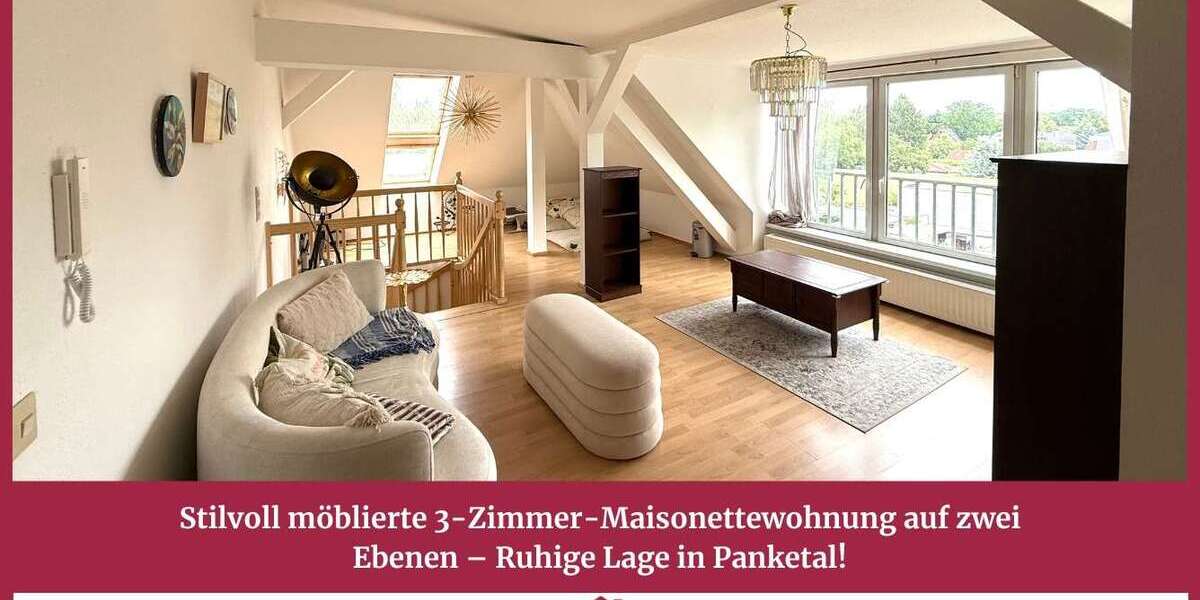 Etagenwohnung Panketal - 3 Zimmer, 103 m&sup2;, 1.300&euro; | Angebot:27269744