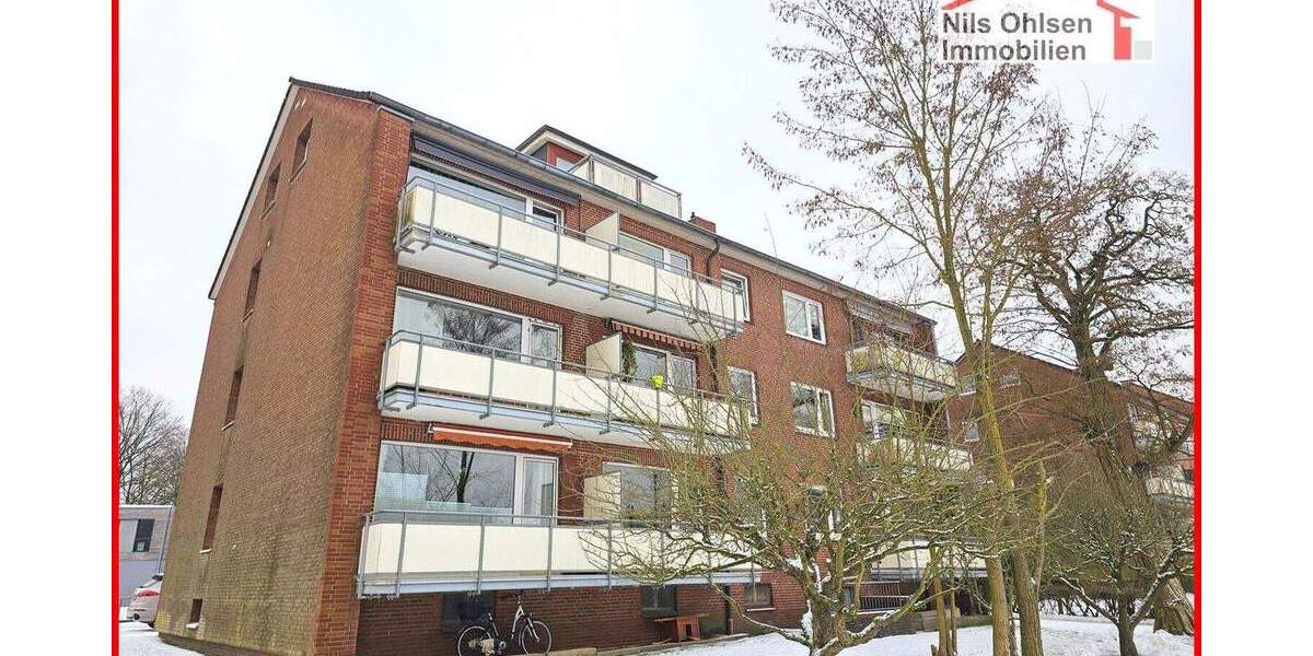 Etagenwohnung Norderstedt Harksheide - 3 Zimmer, 83 m&sup2;, 1.230&euro; | Angebot:24780250