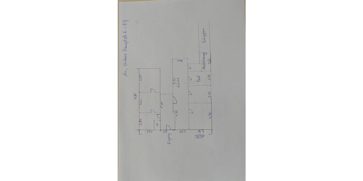 Erdgeschoßwohnung Au in der Hallertau - 6 Zimmer, 120 m&sup2;, 850&euro; | Angebot:24624698