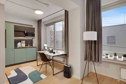 Zentral + möbliert: 1-Zimmer-Apartment zentral gelegen in Köln-Ehrenfeld ab Februar | Maxi Studio 1 zimmer