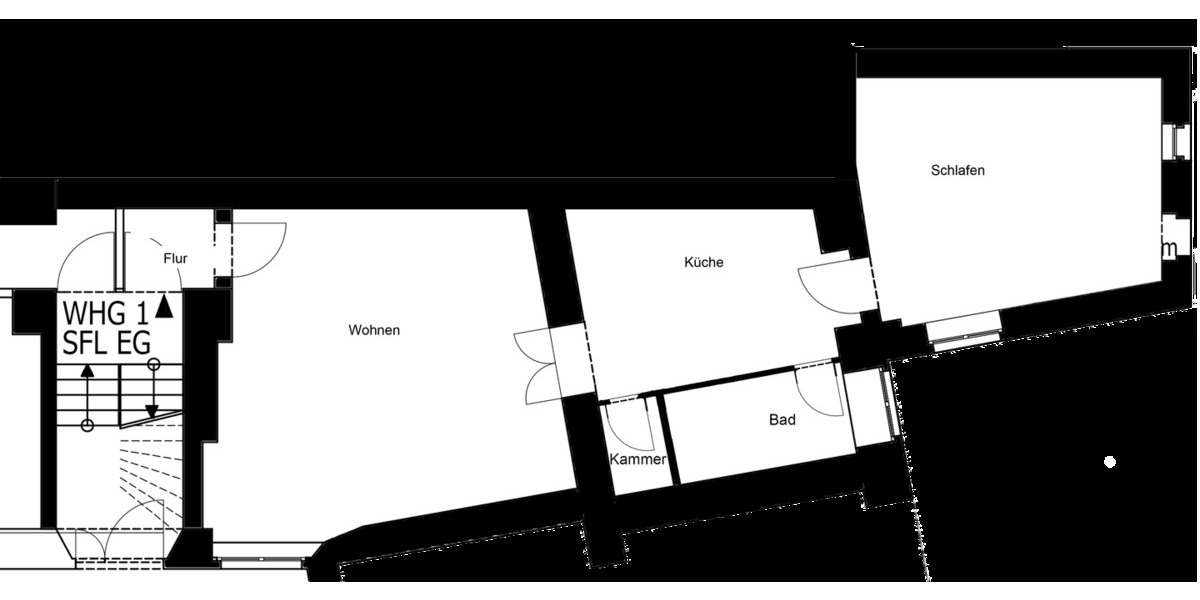 Etagenwohnung Berlin Kreuzberg - 2 Zimmer, 69 m&sup2;, 1.650&euro; | Angebot:26128938