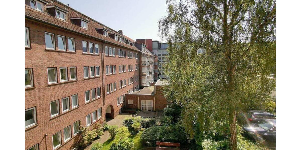 Etagenwohnung Kiel Exerzierplatz - 3 Zimmer, 48 m&sup2;, 500&euro; | Angebot:24967266