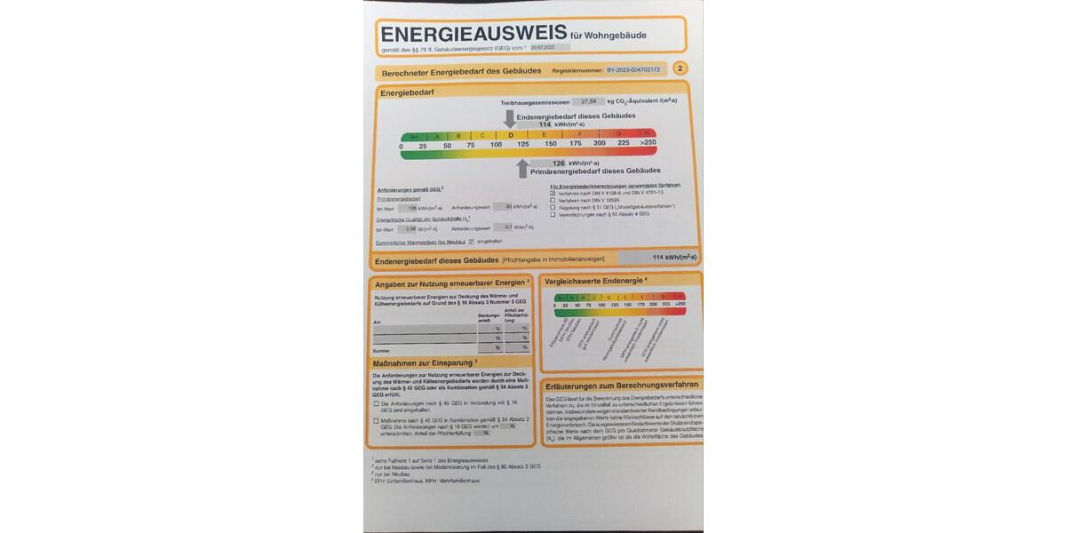 Etagenwohnung Schrobenhausen - 3 Zimmer, 98 m&sup2;, 980&euro; | Angebot:26619031