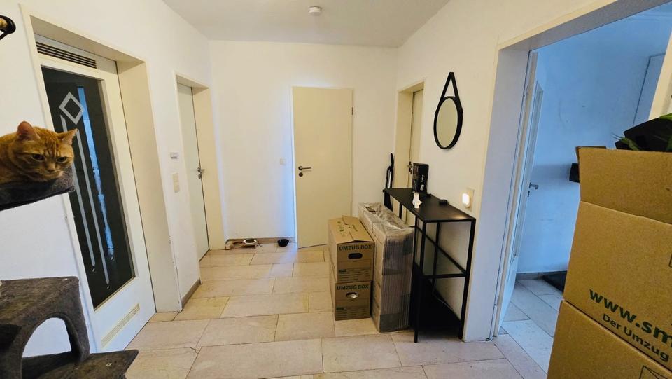 Balkon 3 ZKB Wohnung Gronau RUHIG Kamin Badewanne