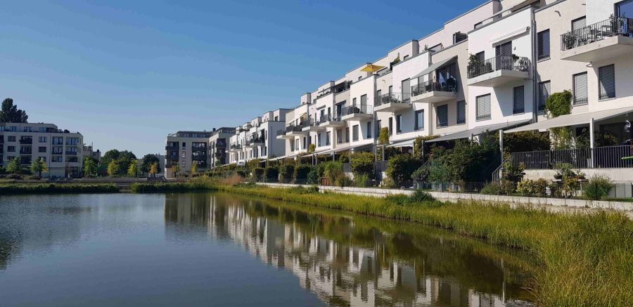 Penthouse im Erstbezug I Wasserblick I 50m² Dachterrasse