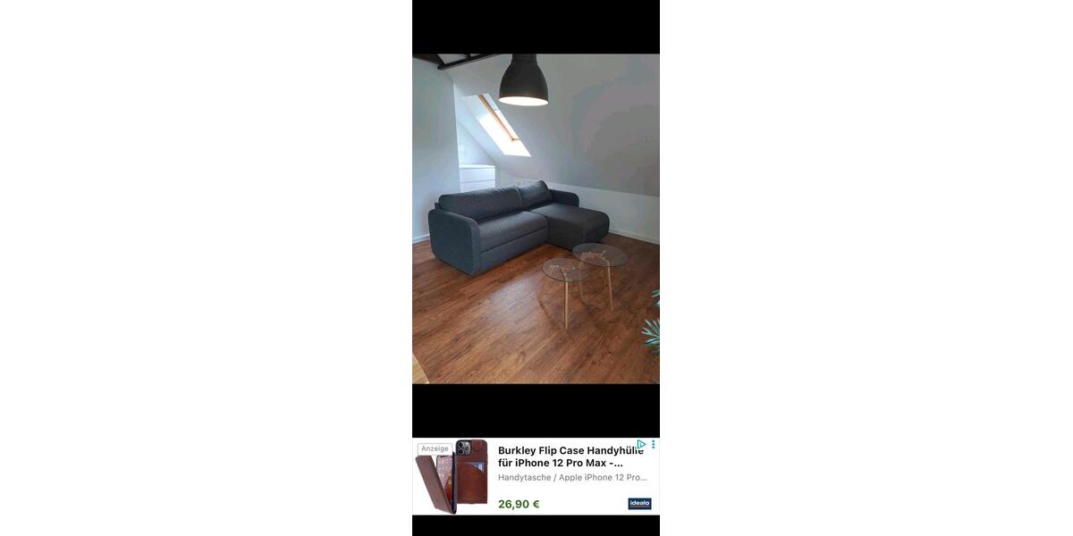 Dachgeschoßwohnung Hennef (Sieg) - 1 Zimmer, 60 m&sup2;, 800&euro; | Angebot:27600352