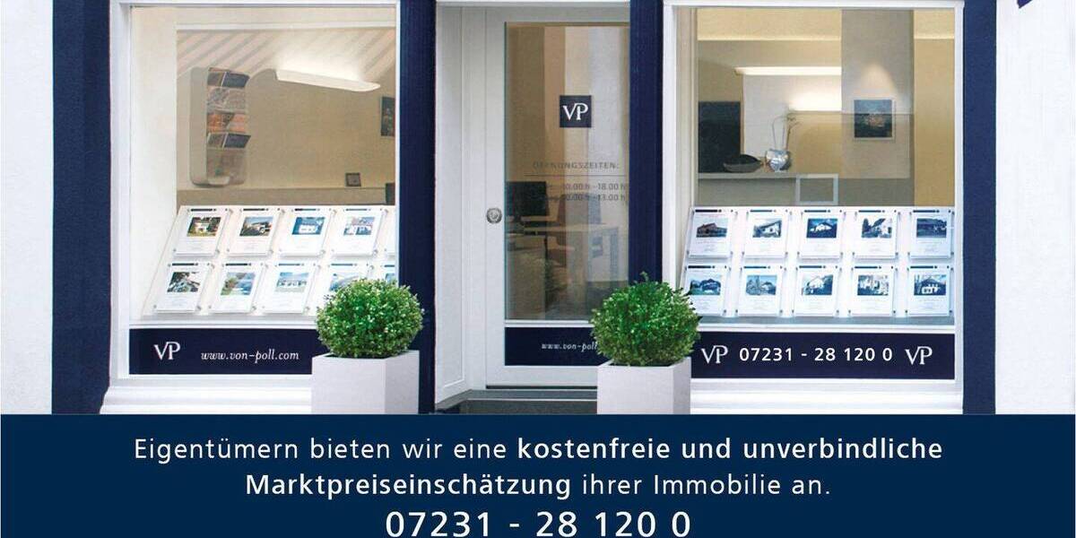 Etagenwohnung Pforzheim Nordstadt - 4 Zimmer, 109 m&sup2;, 1.300&euro; | Angebot:24113568