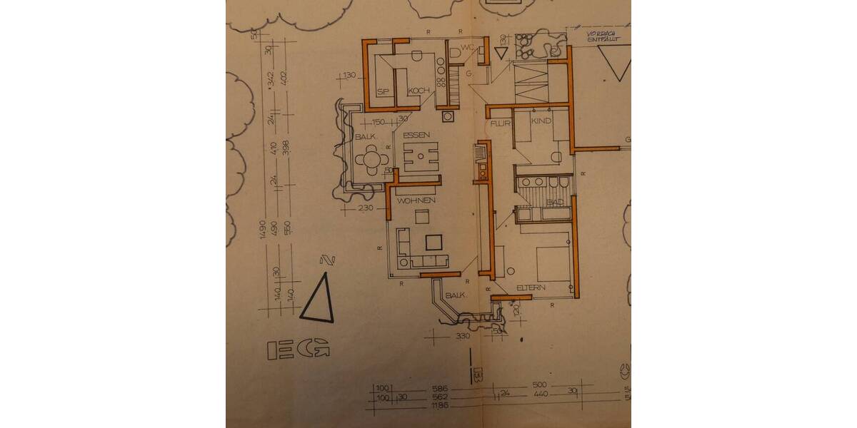 Etagenwohnung Stödtlen - 3 Zimmer, 115 m&sup2;, 890&euro; | Angebot:25800882