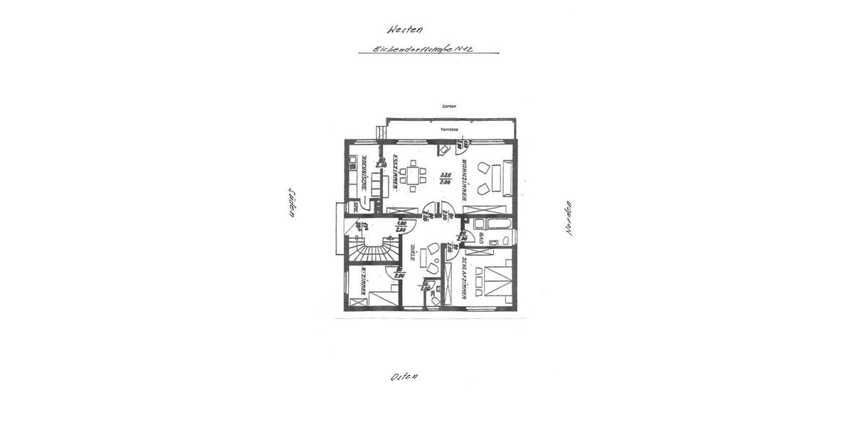 Erdgeschoßwohnung Wetzlar Naunheim - 4 Zimmer, 116 m&sup2;, 1.030&euro; | Angebot:25871861