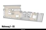 Erdgeschoßwohnung Ingolstadt - 2 Zimmer, 48 m&sup2;, 750&euro; | Angebot:26528320