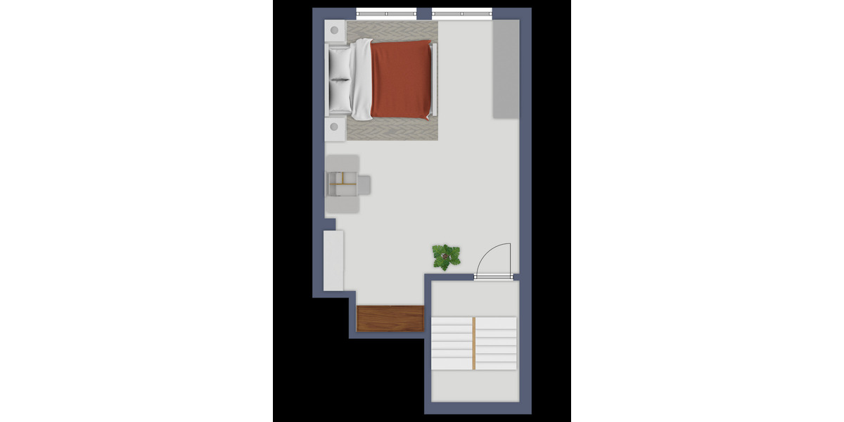 Etagenwohnung Wiesbaden Mitte - 2 Zimmer, 100 m&sup2;, 1.200&euro; | Angebot:24694226