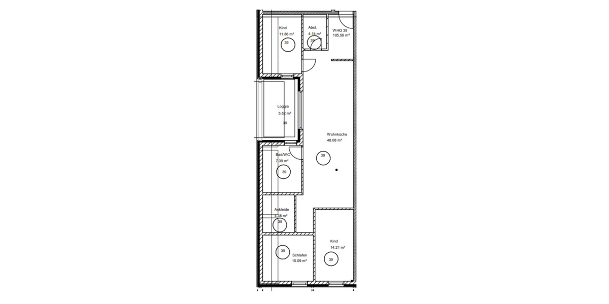 Dachgeschoßwohnung Feichten an der Alz - 4 Zimmer, 106 m&sup2;, 1.387&euro; | Angebot:24215253