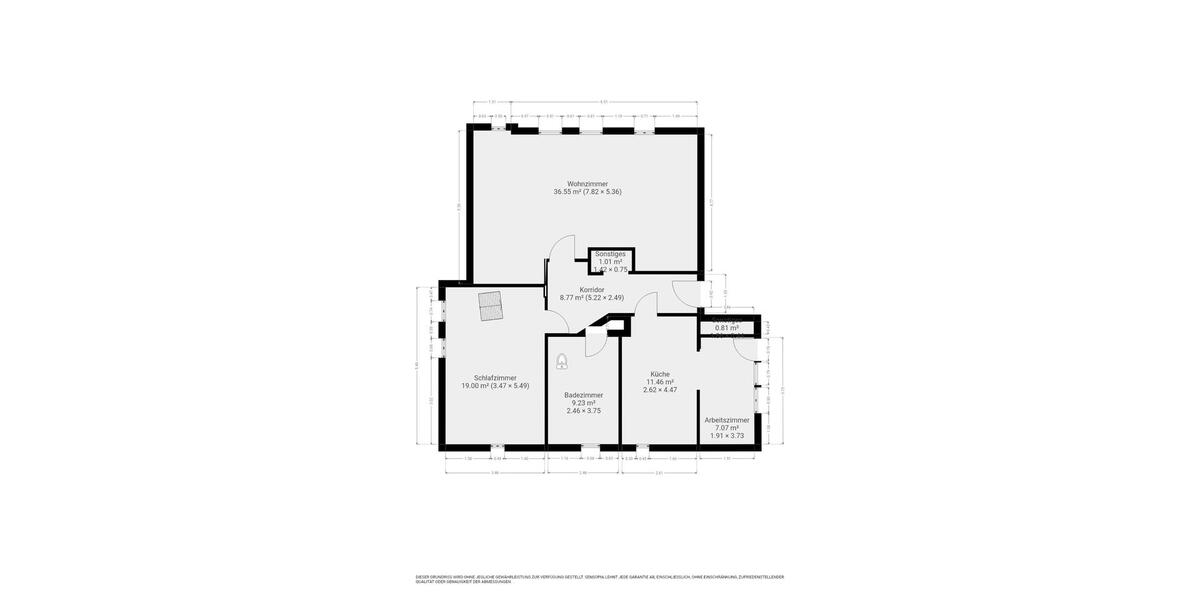 Dachgeschoßwohnung Selb - 2 Zimmer, 87 m&sup2;, 800&euro; | Angebot:26432515