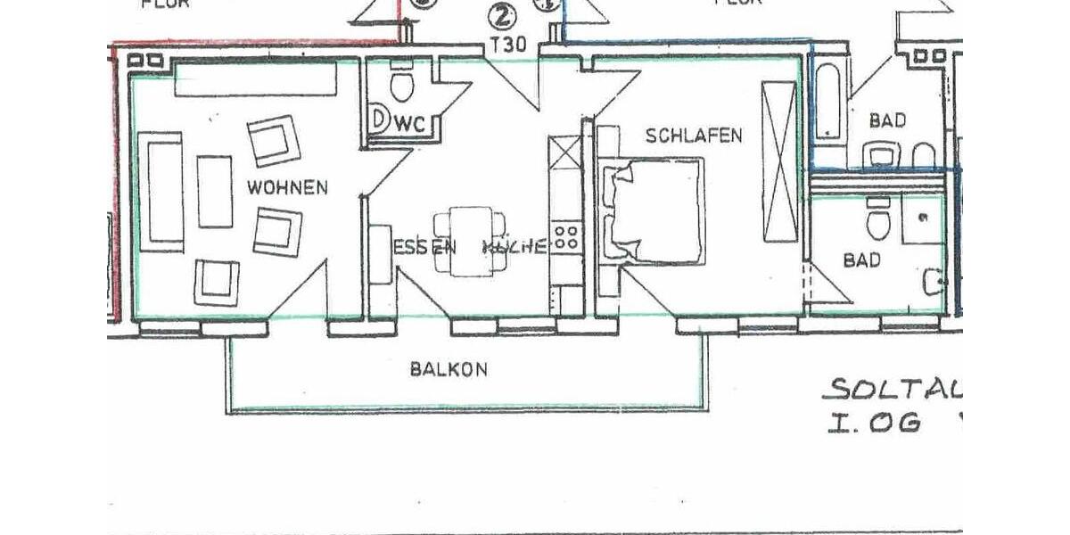 Etagenwohnung Bad Fallingbostel - 3 Zimmer, 67 m&sup2;, 918&euro; | Angebot:26248081