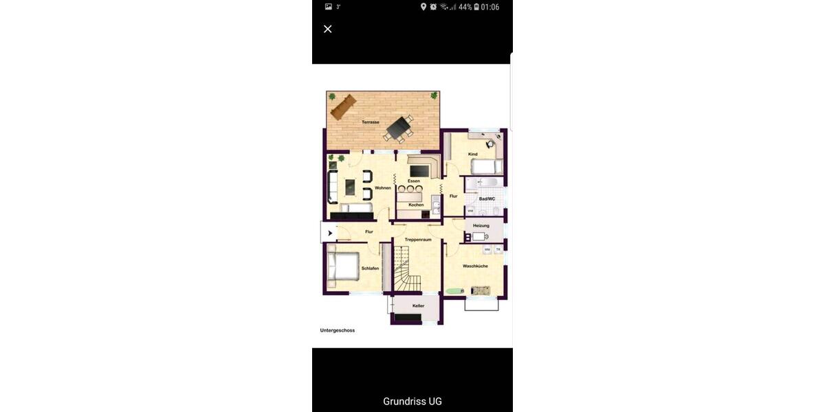 Terrassenwohnung Siegen Dillnhütten - 3 Zimmer, 82 m&sup2;, 950&euro; | Angebot:26683006