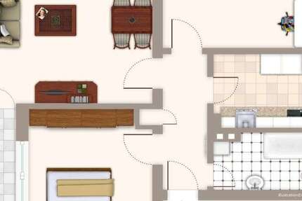 Wohnung zum Mieten in Mönchengladbach 589 € 59 m² 3 zimmer