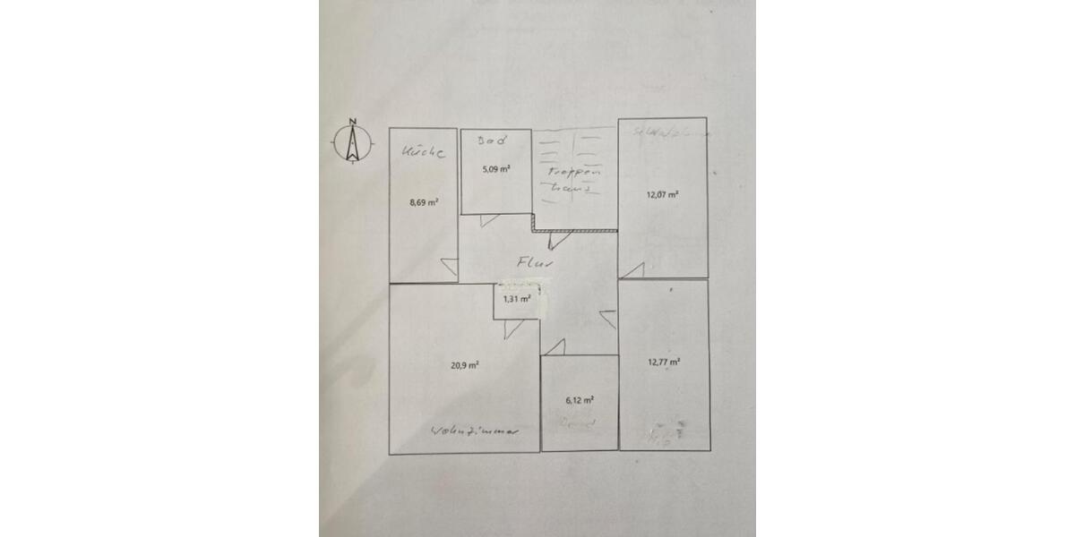 4 Raum Wohnung in Malchin 4 zimmer