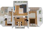 Dachgeschoßwohnung Lingen (Ems) - 2.5 Zimmer, 65 m&sup2;, 550&euro; | Angebot:26349348