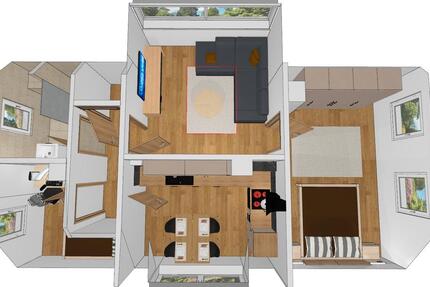 Wohnung Lingen (Ems) - 2.5 Zimmer, 65 m&sup2;, 550&euro; | Angebot:26349348