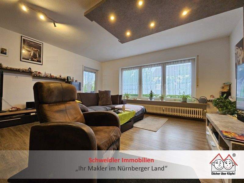 Ganz oben! Gepflegte 3-Zimmer-Wohnung mit Balkon in ruhiger Lage von Hersbruck 3 zimmer
