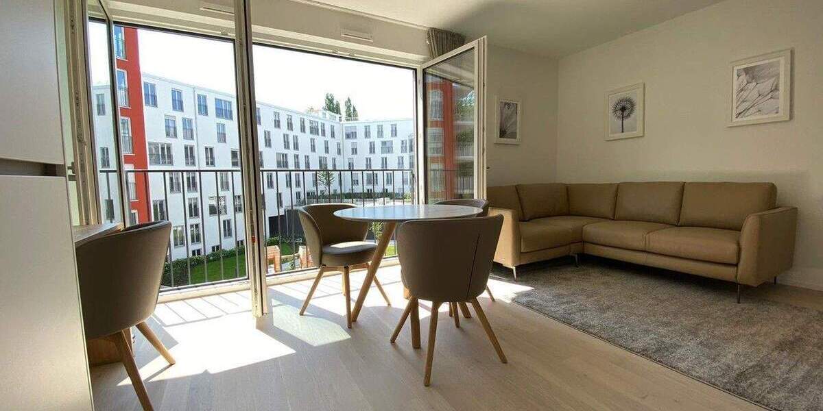 Etagenwohnung München Au-Haidhausen - 2 Zimmer, 45 m&sup2;, 1.611&euro; | Angebot:23915559