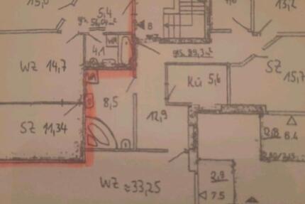 4-Raum-Wohnung, 95m², Erstbezug nach Renovierung 4 zimmer