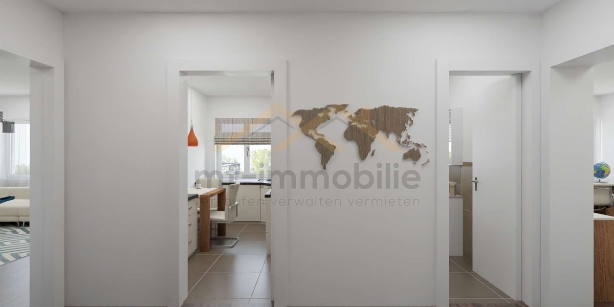 elegante 3-Zimmer Wohnung in Mariental 90 m² mit Tageslicht-Bad - Etagenwohnung Mariental Helmstedt - Grasleben | Angebot:27153105