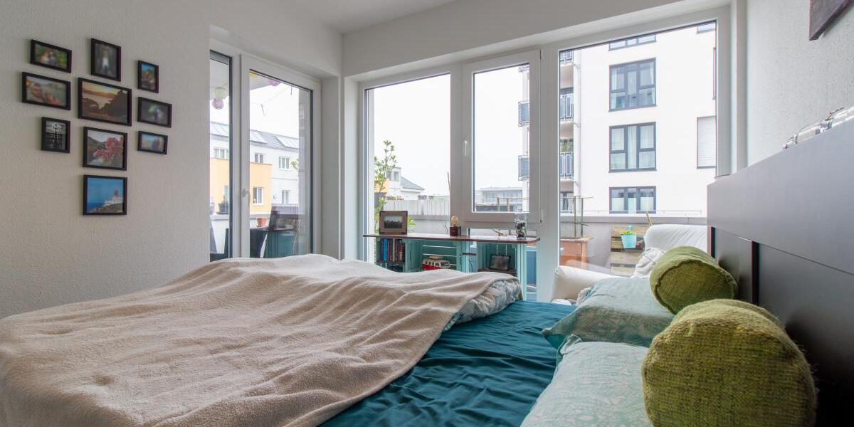 Modernes Wohnen im Energiesparhaus in Trier,-Feyen Wohngebiet Castelnau mit schöner Weitsicht - Etagenwohnung Trier Feyen-Weismark | Angebot:25125421