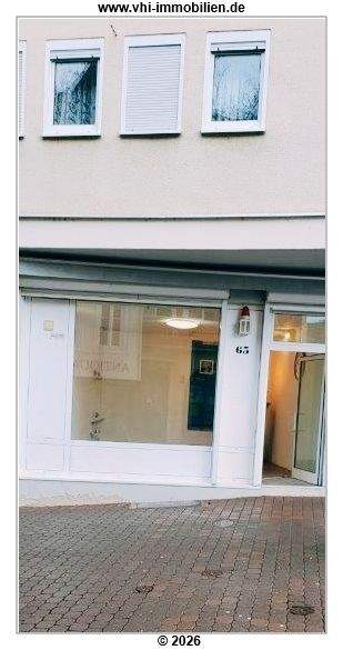 ++ Repräsentative Gewerbefläche, in guter geschäftlicher Lage, mit großzügiger Schaufensterfront 1 zimmer