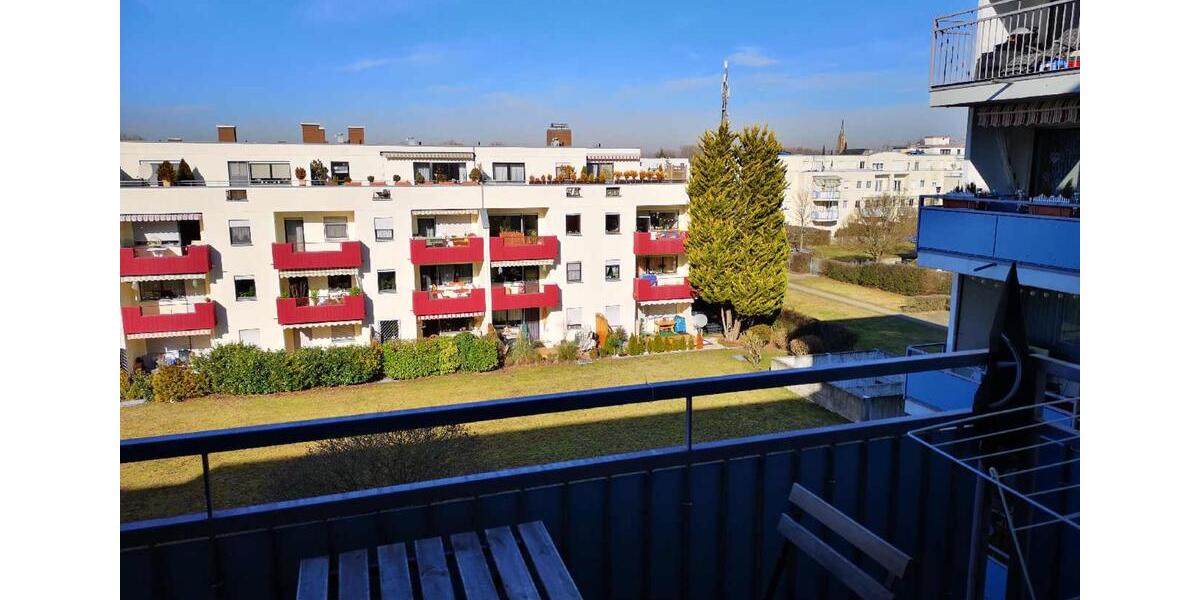 Helle,ruhige 1-Zi-Whg im 3.OG mit Balkon & Aufzug in Neureut 1 zimmer