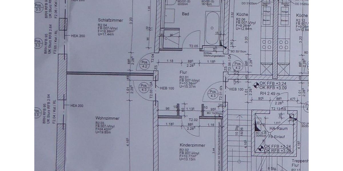 Etagenwohnung Werder (Havel) - 3 Zimmer, 82 m&sup2;, 1.200&euro; | Angebot:25924954