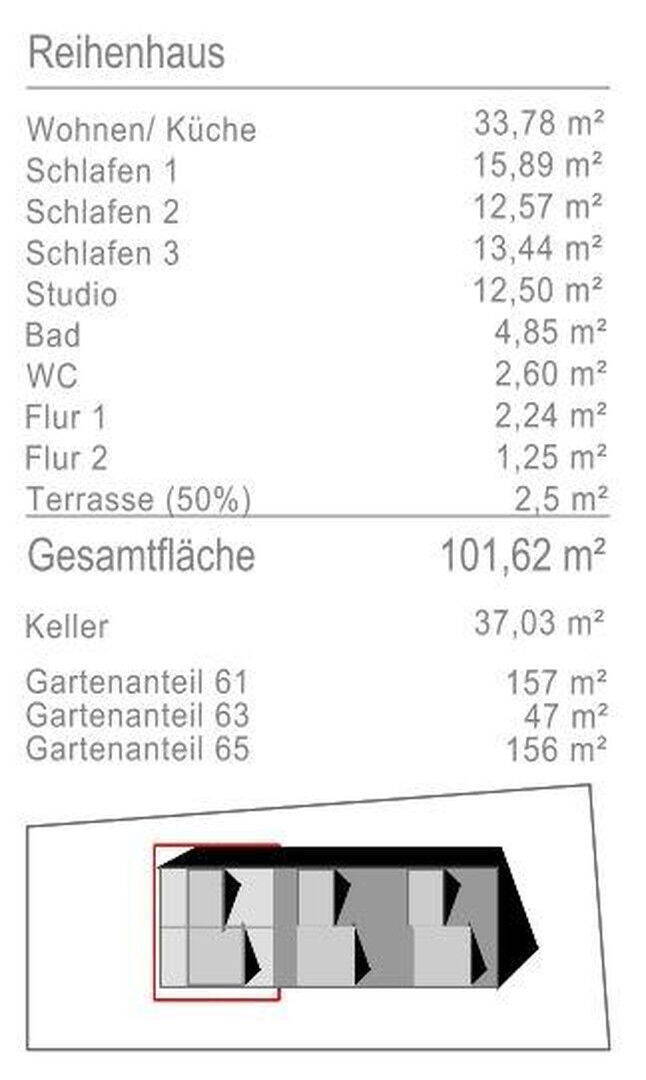 Exklusives Reihenhaus in Bestlage - Erstbezug in Berlin-Prenzlauer Berg 5 zimmer