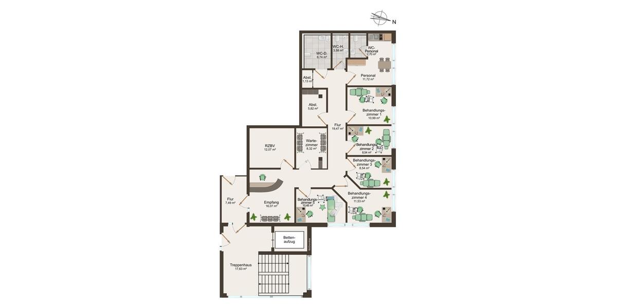 Gewerbeobjekt Oldenburg Eversten - 2.736&euro; | Angebot:26342941
