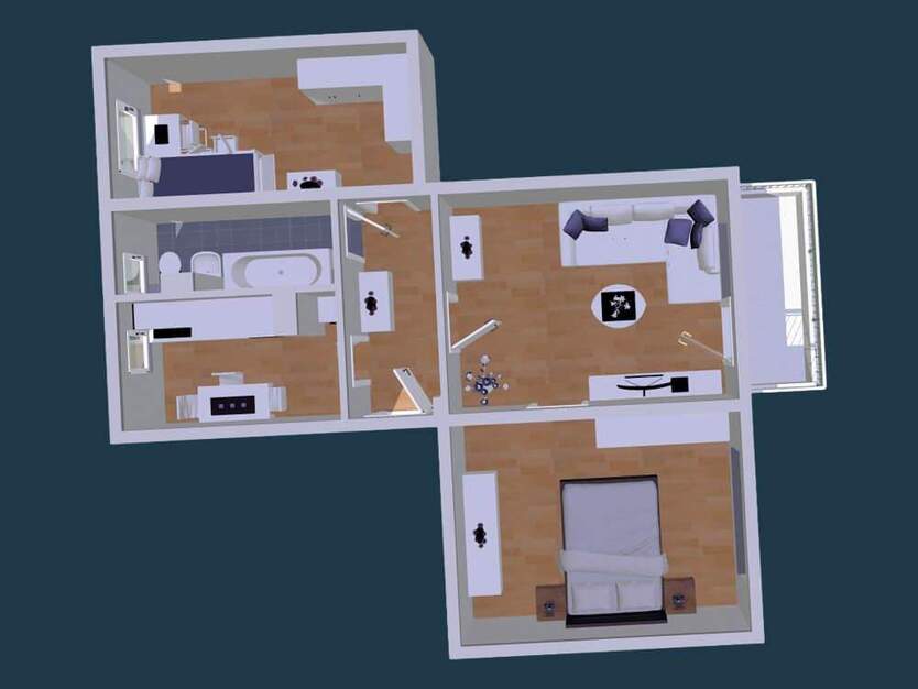 Top Lage, top Ausstattung - das ist Wohnen à la ZWG! 3 zimmer