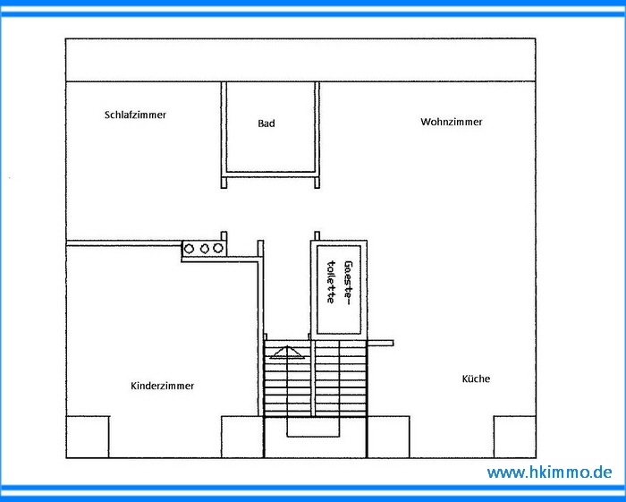 Wohnen über den Dächern von Köthen mit Blick zum Wasserturm 3 zimmer