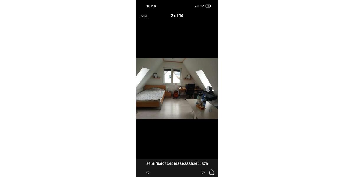 Dachgeschoßwohnung Spaichingen - 1.5 Zimmer, 42 m&sup2;, 600&euro; | Angebot:26407611