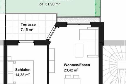 Wohnung Hamburg Altona - 2 Zimmer, 57 m&sup2;, 1.450&euro; | Angebot:26655567
