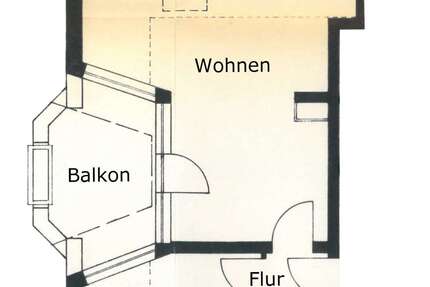 Wohnung Göttingen Weende / Deppoldshausen - 1 Zimmer, 41 m&sup2;, 550&euro; | Angebot:26146696