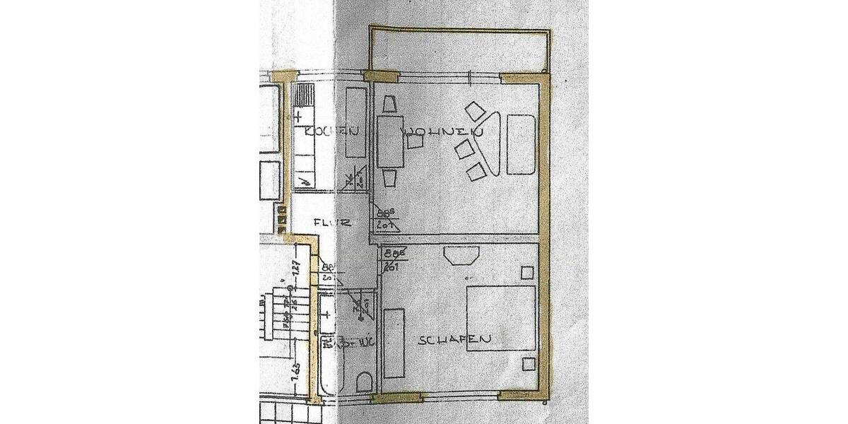Etagenwohnung Northeim - 2 Zimmer, 62 m&sup2;, 430&euro; | Angebot:26754064