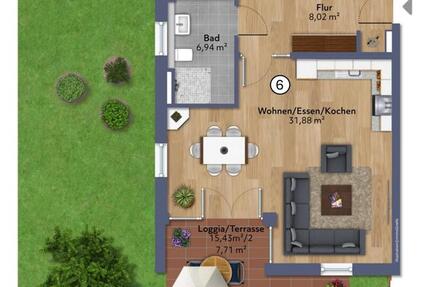 Wohnung Penzberg - 3 Zimmer, 79 m&sup2;, 1.295&euro; | Angebot:25721025