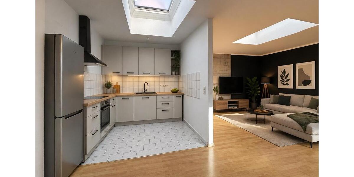 Dachgeschoßwohnung Magdeburg Diesdorf - 2 Zimmer, 70 m&sup2;, 566&euro; | Angebot:26296894