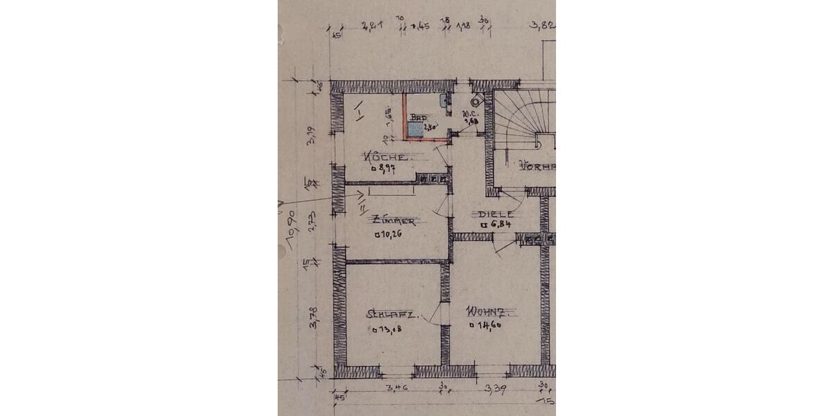 Etagenwohnung Kempten (Allgäu) Auf dem Lindenberg - 3 Zimmer, 58 m&sup2;, 550&euro; | Angebot:24657411