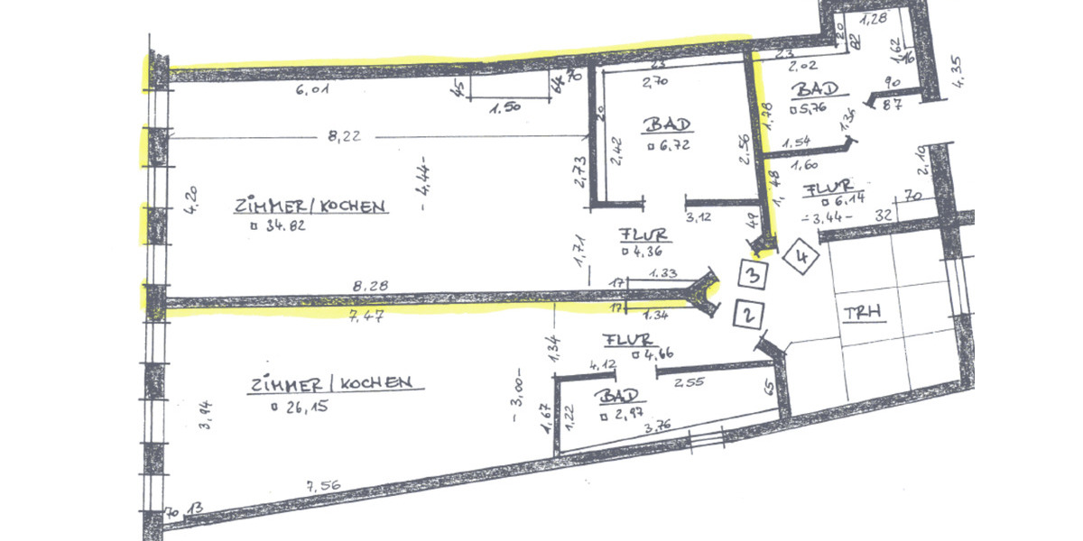 1 Zimmer Wohnung mitten im Zentrum von Jena 1 zimmer