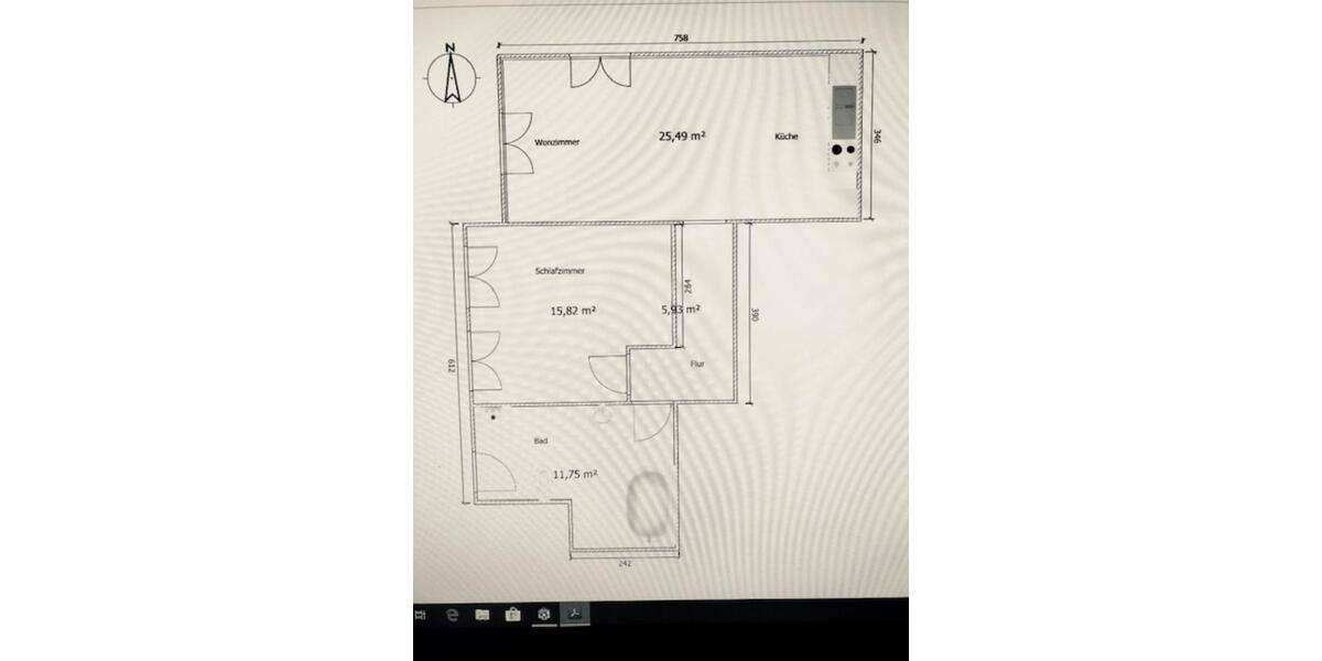 Erdgeschoßwohnung Wernigerode - 2 Zimmer, 60 m&sup2;, 600&euro; | Angebot:24731164