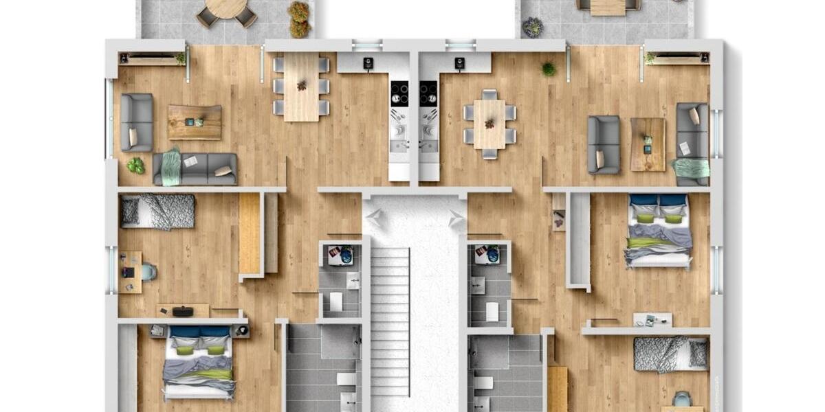 Etagenwohnung Zossen - 3 Zimmer, 82 m&sup2;, 1.110&euro; | Angebot:25332498